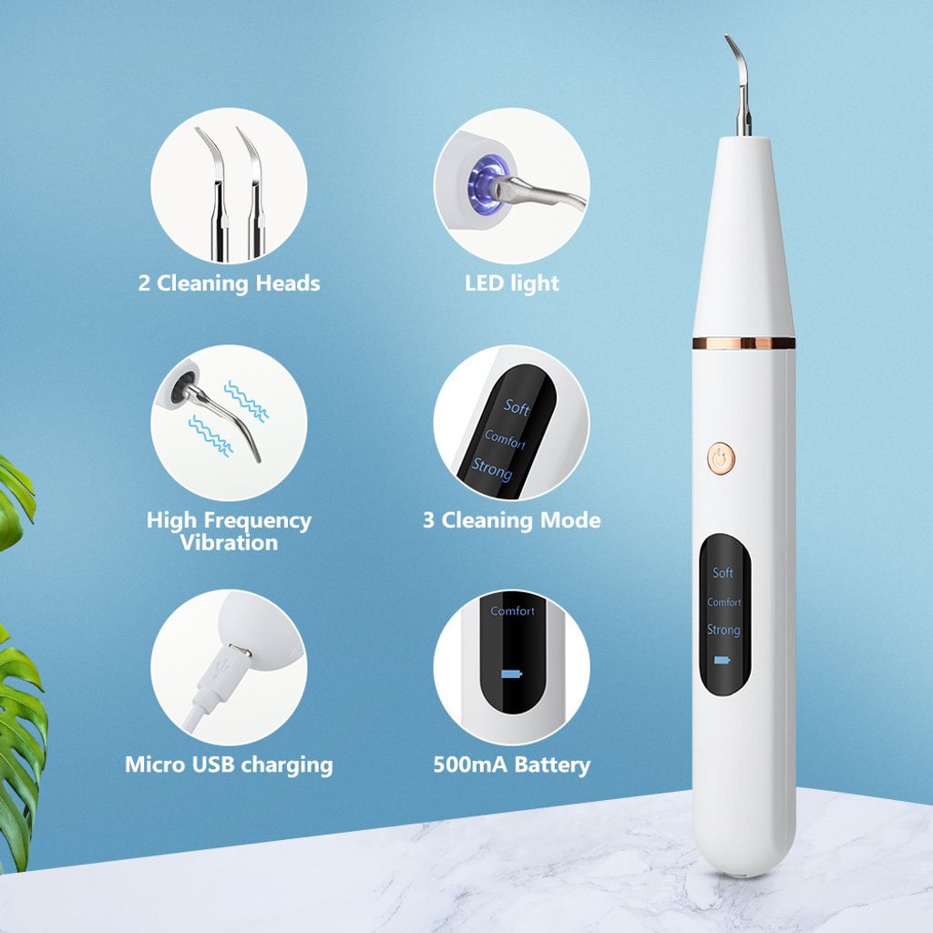 Ultrasonic Electric Scaler Zahnsteinentferner Zahnreiniger Produktbild 2