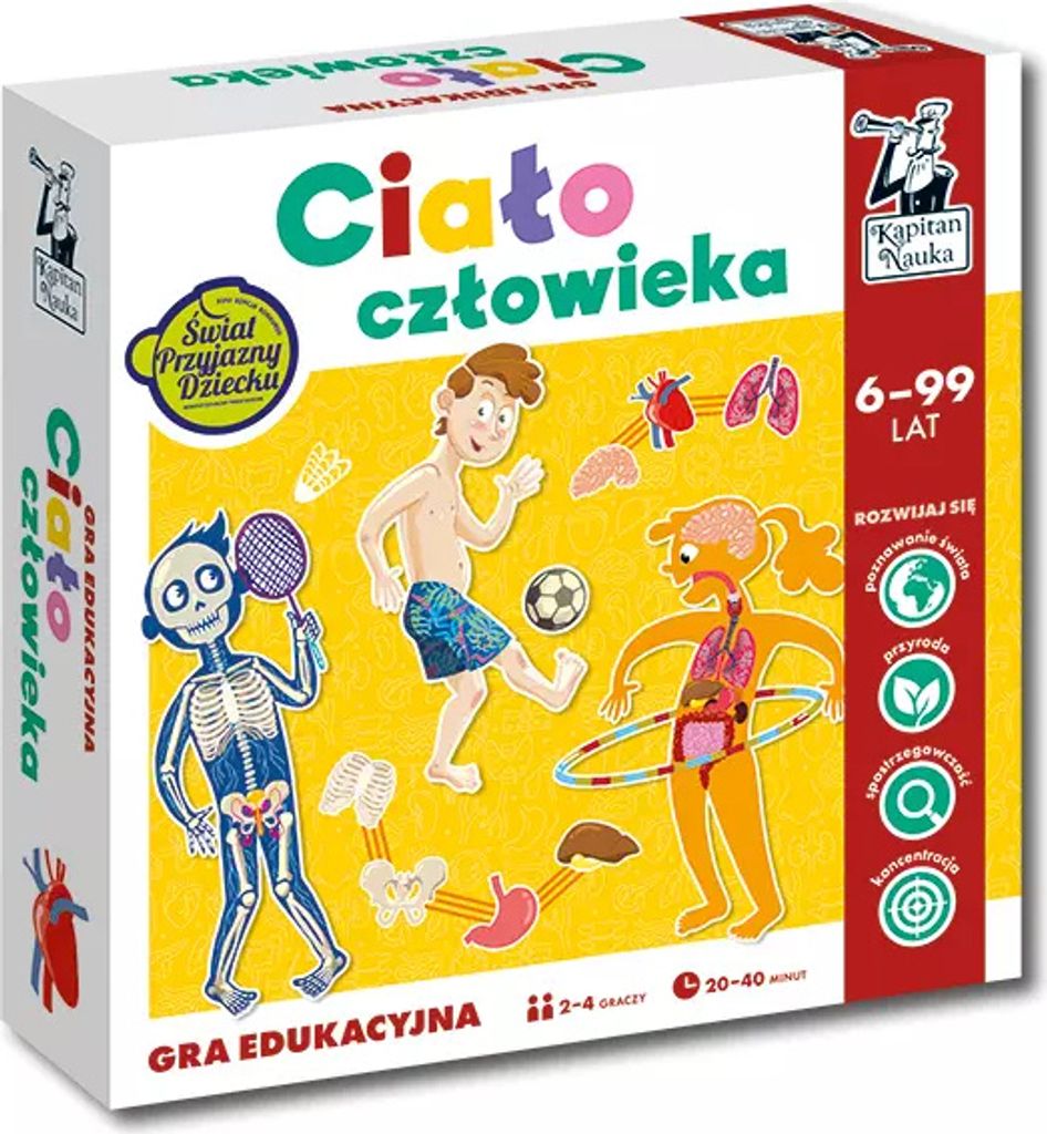 Der menschliche Körper - Magdalena Jarzębowska (Für Kinder, Lernspiel)