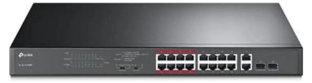 Przełącznik sieciowy TP-Link TL-SL1218MP, niezarządzany, Zdjęcie produktu 