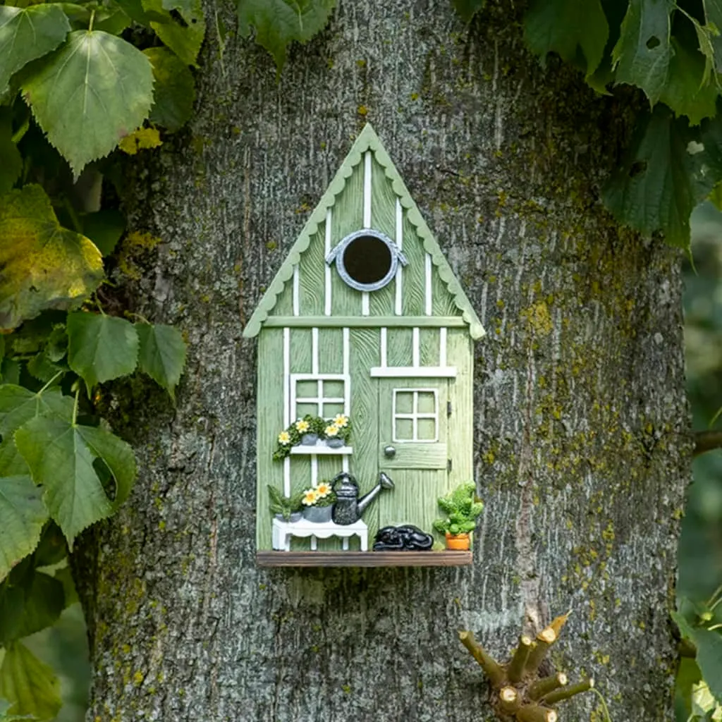 Nichoir pour Oiseaux de Jardin Esschert Design - Maisonnette en Bois Pro
