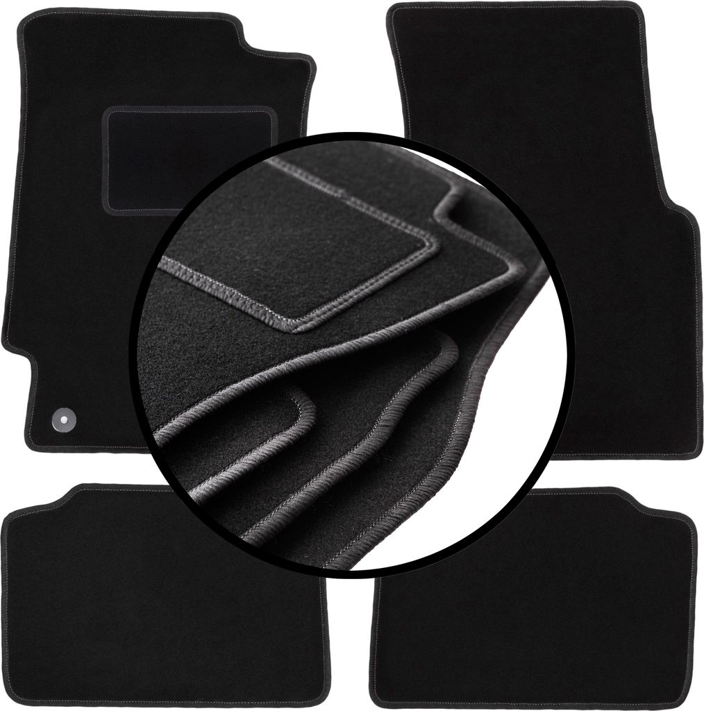 Komplettset Veloursmatten für: Honda Civic V Fließheck (1991-1996)