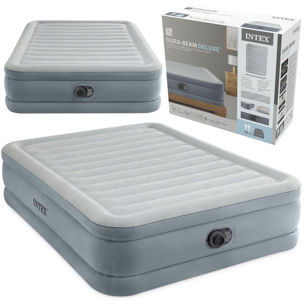 Aufblasbare Matratze 203x152x46 cm mit integrierter Produktbild 