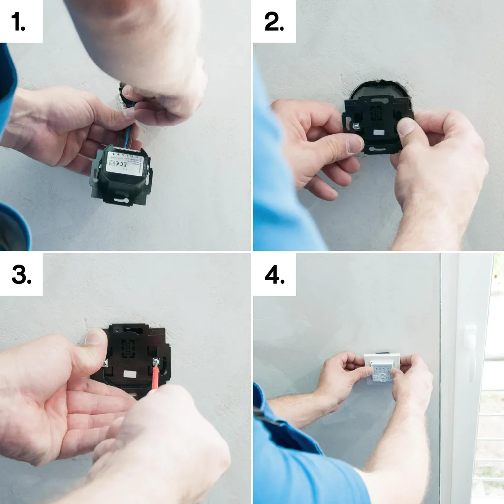 HOMEPILOT Horloge programmable premium lite pour volet roulant filaire