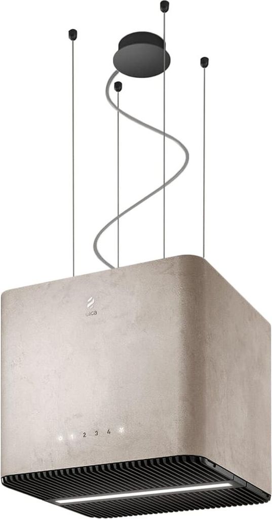 Elica Pix PRF0146222 Inselhaube 42 cm Concrete
