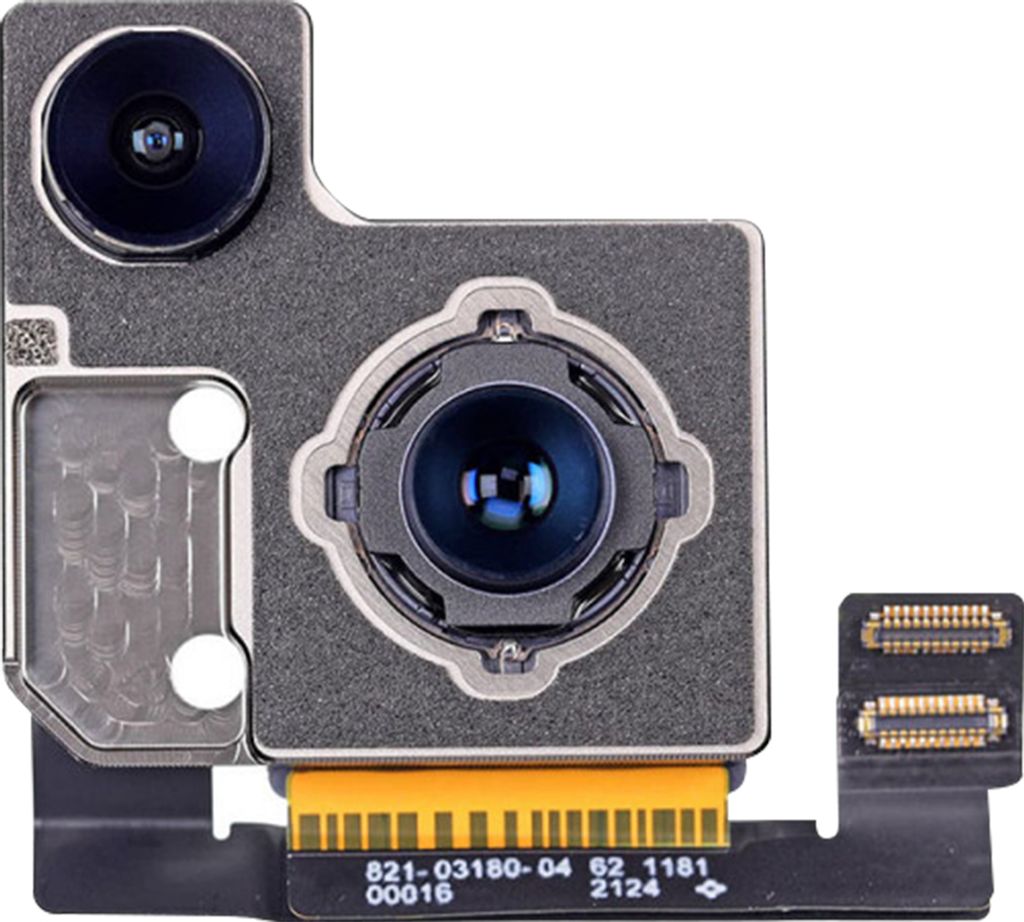 Clappio, Ersatzteil Rückkamera Modul + Flexkabel für Apple iPhone 13 / 13 Mini, Schwarz