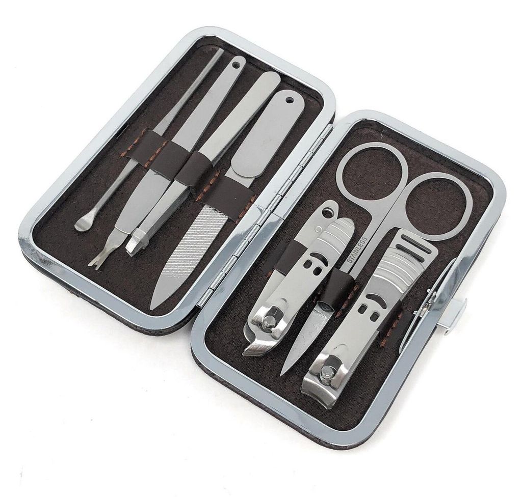 Profi 7 Teiliges Maniküre Set Nagelpflege Nagelknipser Produktbild 
