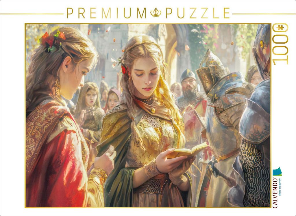 CALVENDO Puzzle Mittelalterlich | 1000 Teile Lege-Größe 64x48cm Foto-Puzzle für glückliche Stunden