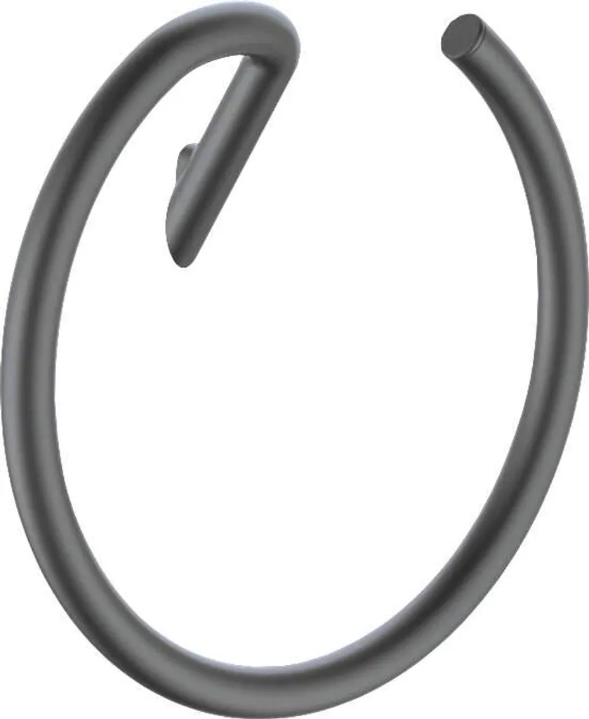 Porte-serviettes mural rond pour optimiser le rangement de votre salle d'eau