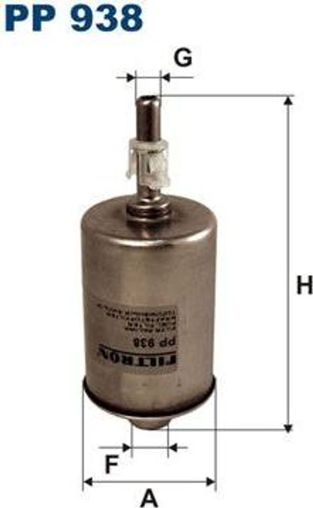 FILTRON PP 938 Kraftstofffilter OE 10290491 kompatibel mit Sintra