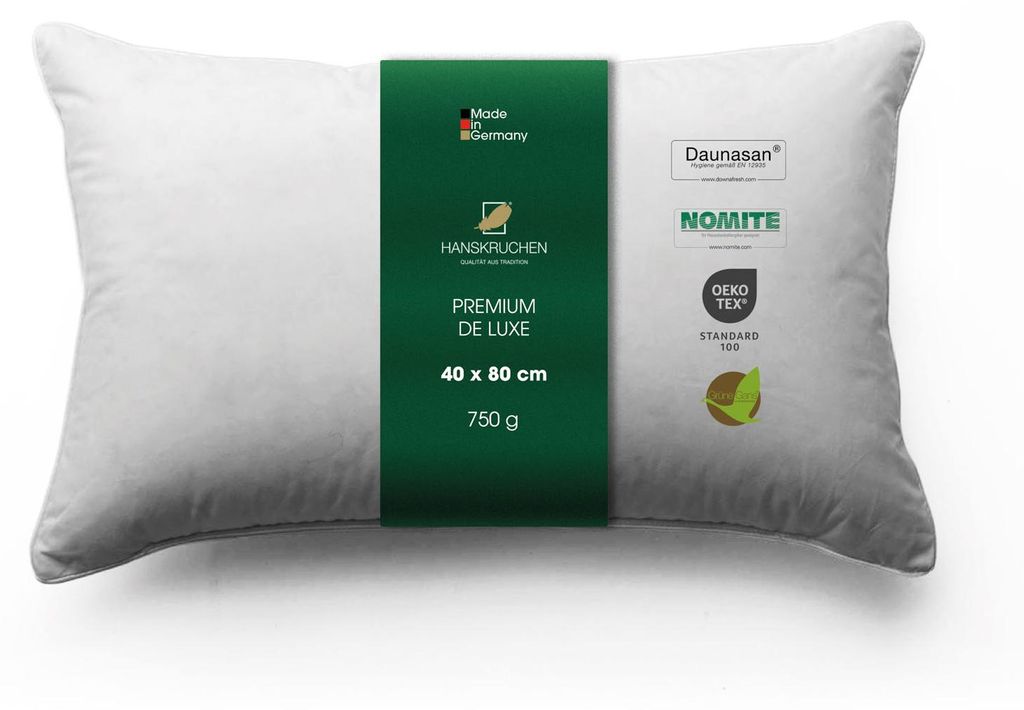 Vankúš HANSKRUCHEN Premium de Luxe 40x80 cm Obrázok produktu 
