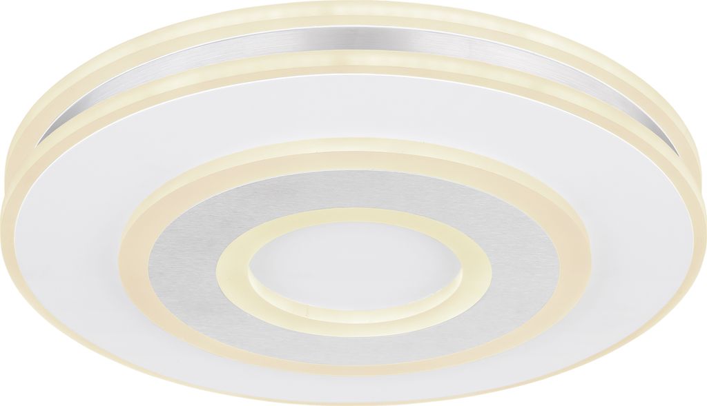 Globo Lighting Deckenleuchte Metall weiß, LED Produktbild 