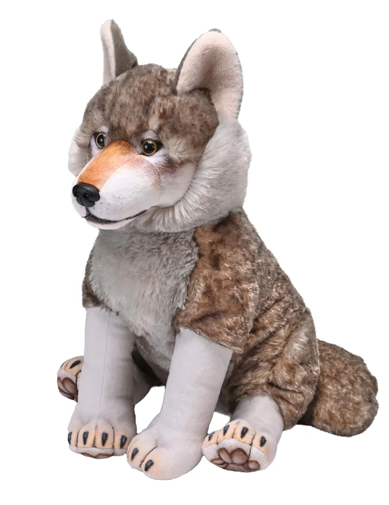 Doudou Loup Wild Republic Artist - Peluche Ultra Douce et Réaliste