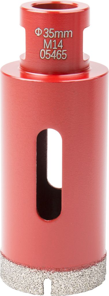 STIER Profi Diamant Fliesen Bohrkrone, M14, Fliesenbohrer mit Durchmesser 35 mm, Diamant Bohrkrone, passend für Winkelschleifer mit M14 Gewinde, D...