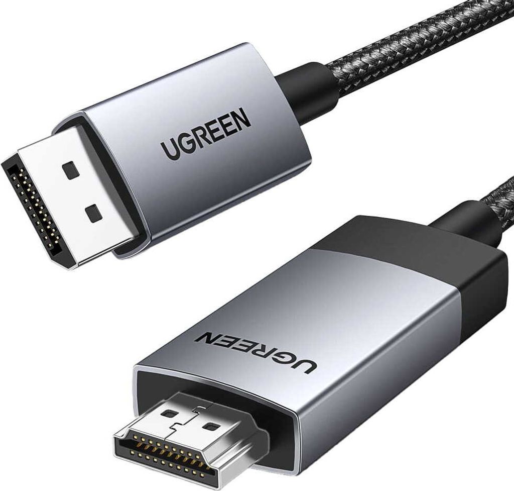 Ugreen DP119 4K DisplayPort-auf-HDMI-Kabel, 2 m, Produktbild 