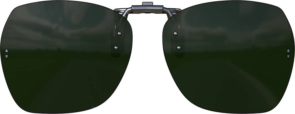 Brillen Aufsatz Clip On Un-Polarisiert 30629 Grün G15 Produktbild 