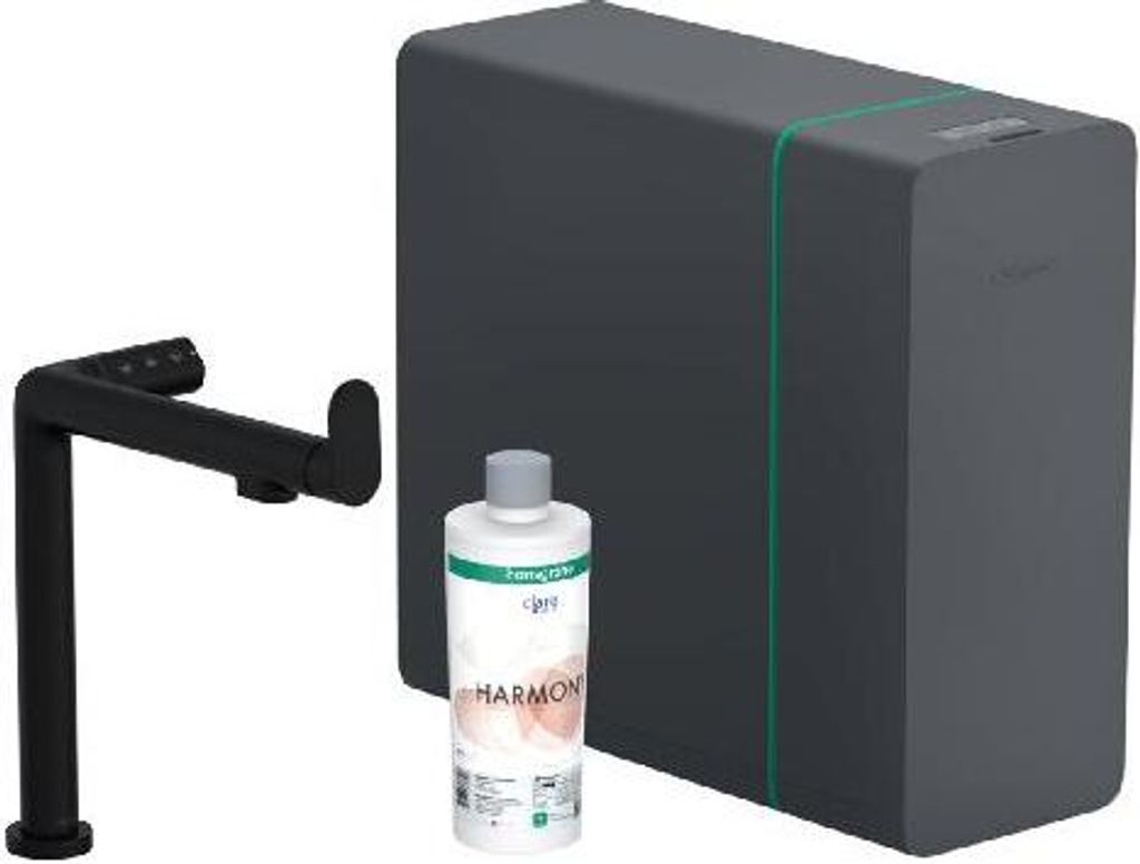 Hansgrohe Aqittura M91 - Spültischarmatur, SodaSystem, sBox, schwarz matt 76837670