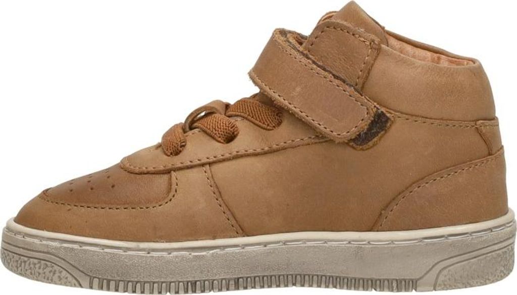 KEQ Jongens Baby schoentjes Jongens Baby schoentjes - Cognac - Maat 23