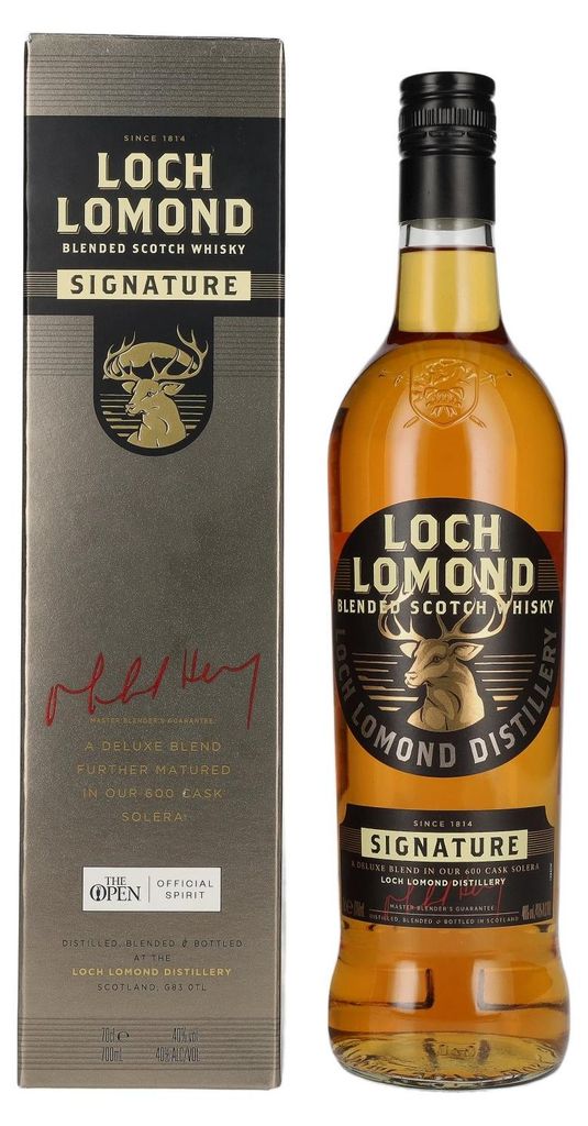 Loch Lomond SIGNATURE Blended Scotch Whisky 40% Vol. 0,7l Produktbild 