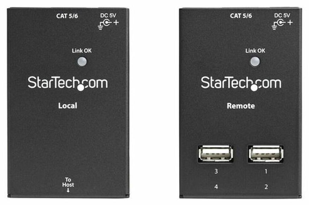 StarTech.com 4-Port USB 2.0 Extender - 165ft (50m)