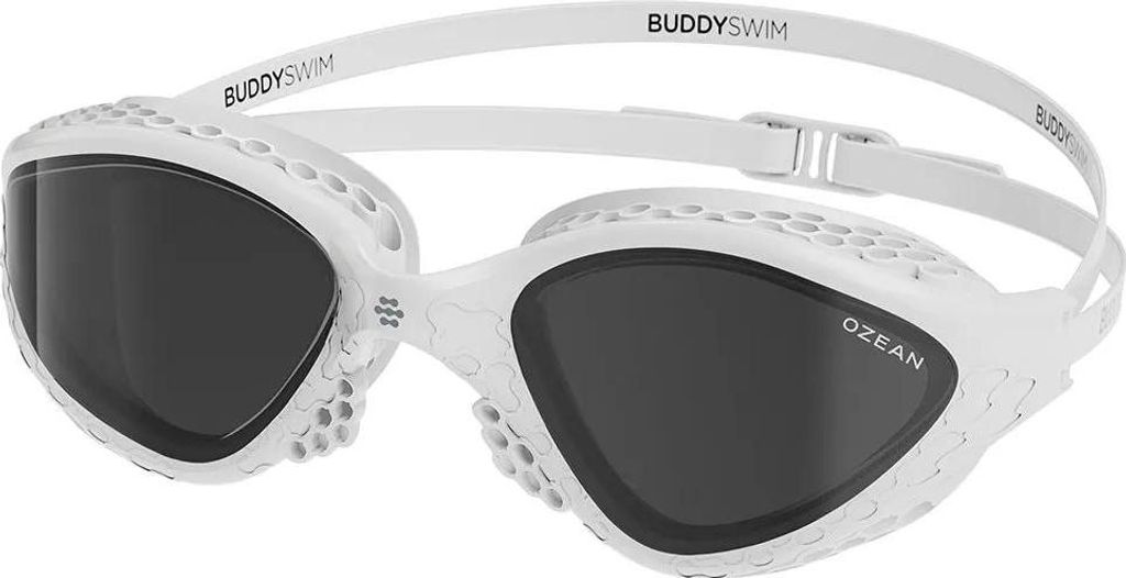 Buddyswim Ozean Schwimmbrille Weiß Weiß One Size
