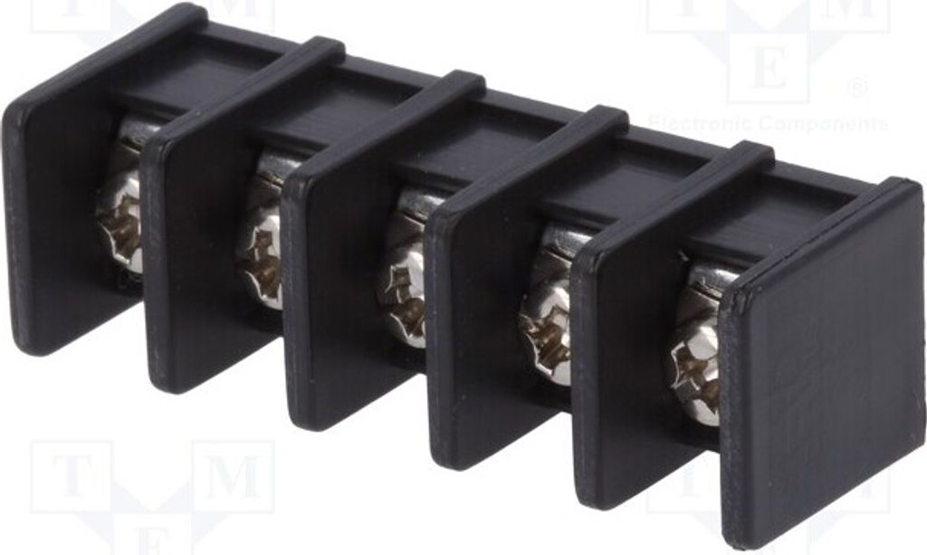 1x Klemmleiste für 8,25mm DG35C-B-05P-13-200AH Klemmleisten für Wege: 5 gerade