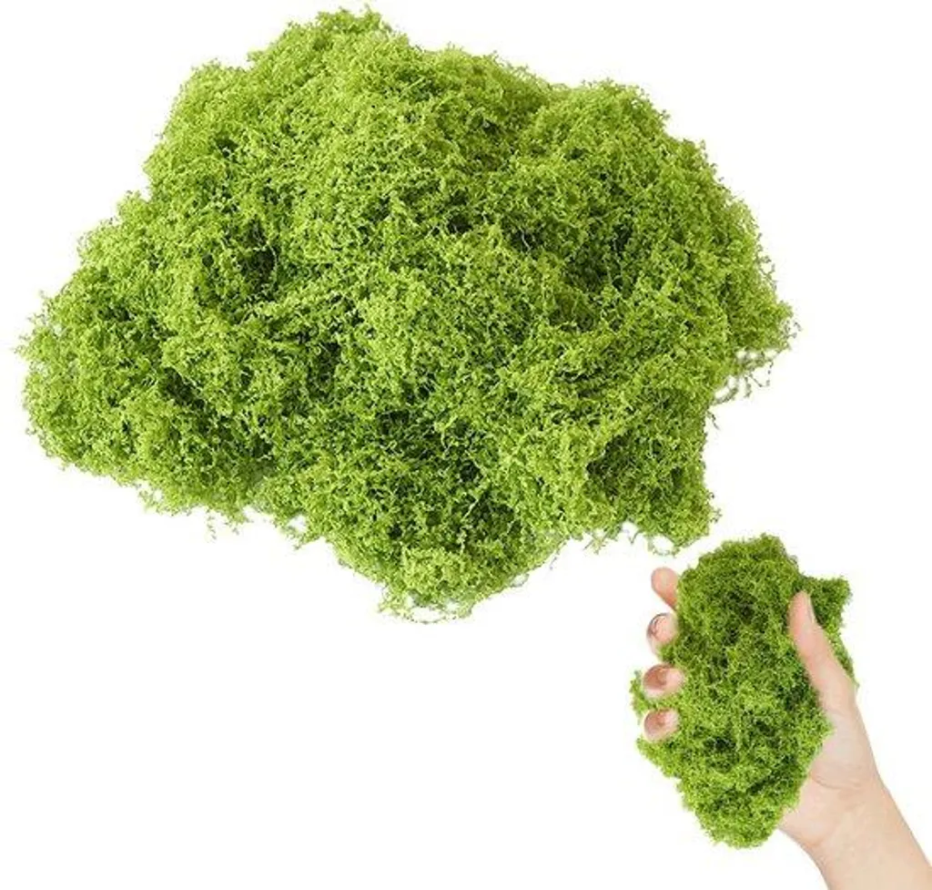 Pâte synthétique anti-craquelures vert clair 100g pour décors durables