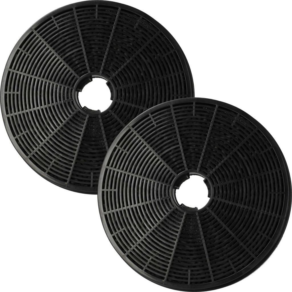 vhbw 2x Aktivkohlefilter Ersatz für Klarstein 10035387 für Dunstabzugshaube - 17,5 cm