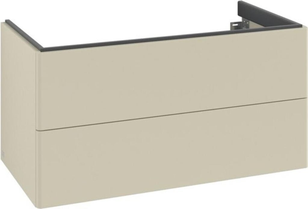 V&B Waschtischunterschrank Auszugbeleuchtung Antao 98,8x50,4x49,6cm, o. Front, si Gr m Lac