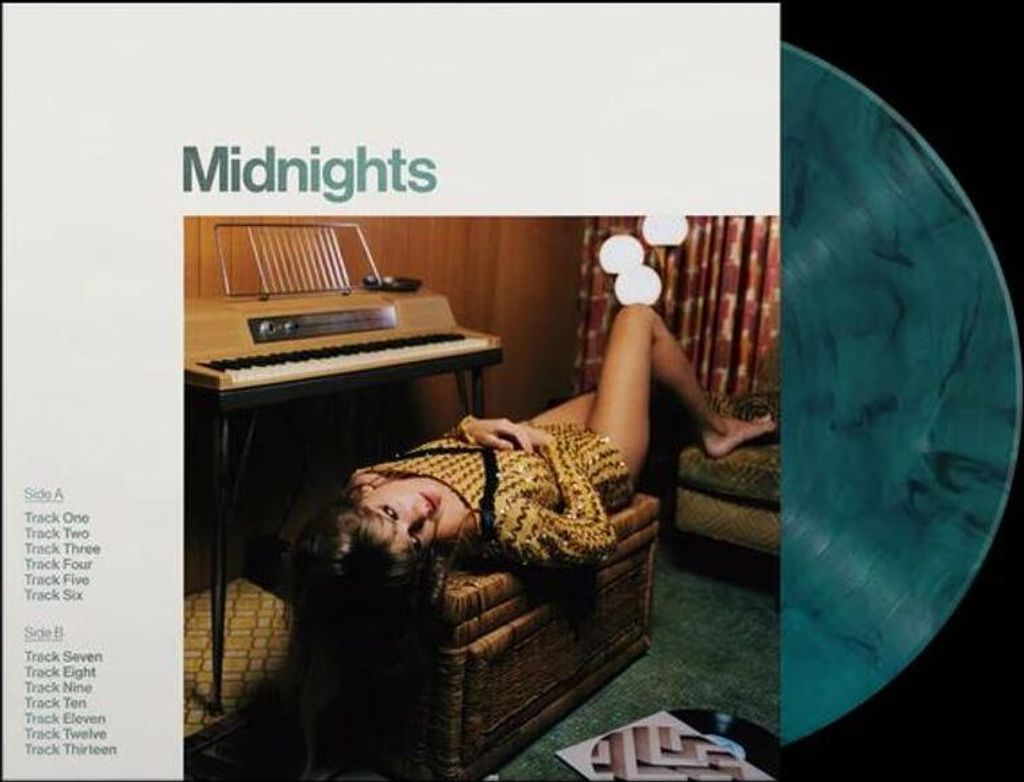 Taylor Swift: Midnights (Jade Green Vinyl) - - (LP / M)