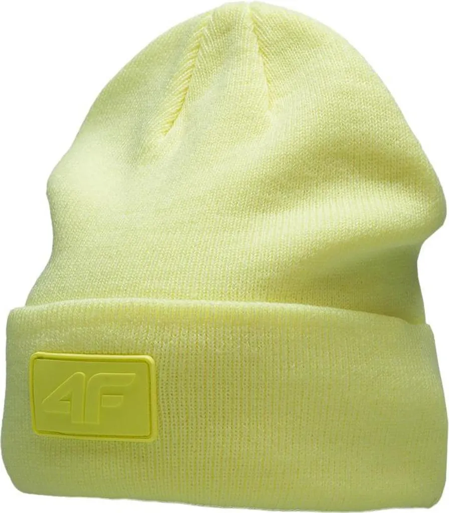Berretto 4F Giallo Neon Junior: Cuffia Invernale Alta Qualità Prezzo