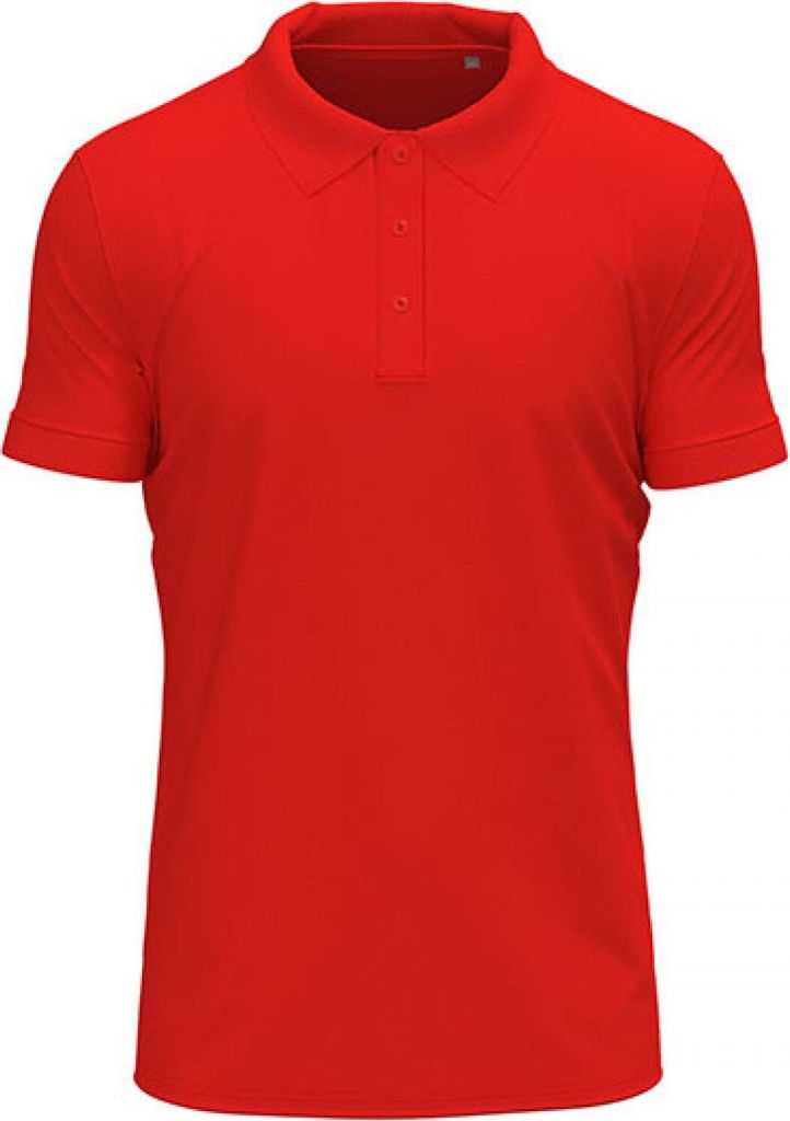 Stedman ST9640 | Clive Polo S bis 3XL - Farbe: Scarlet Red - Größe: M