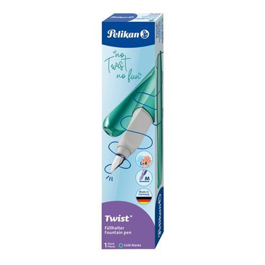 Pelikan Füller Twist Cold Alaska M für Rechts-& Linkshänder Produktbild 8