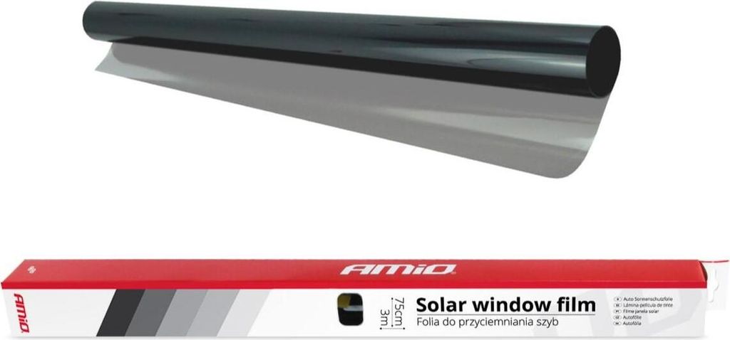 AMiO Autofolia Super Dark Black 0,75x3m (5%) Obrázek produktu 