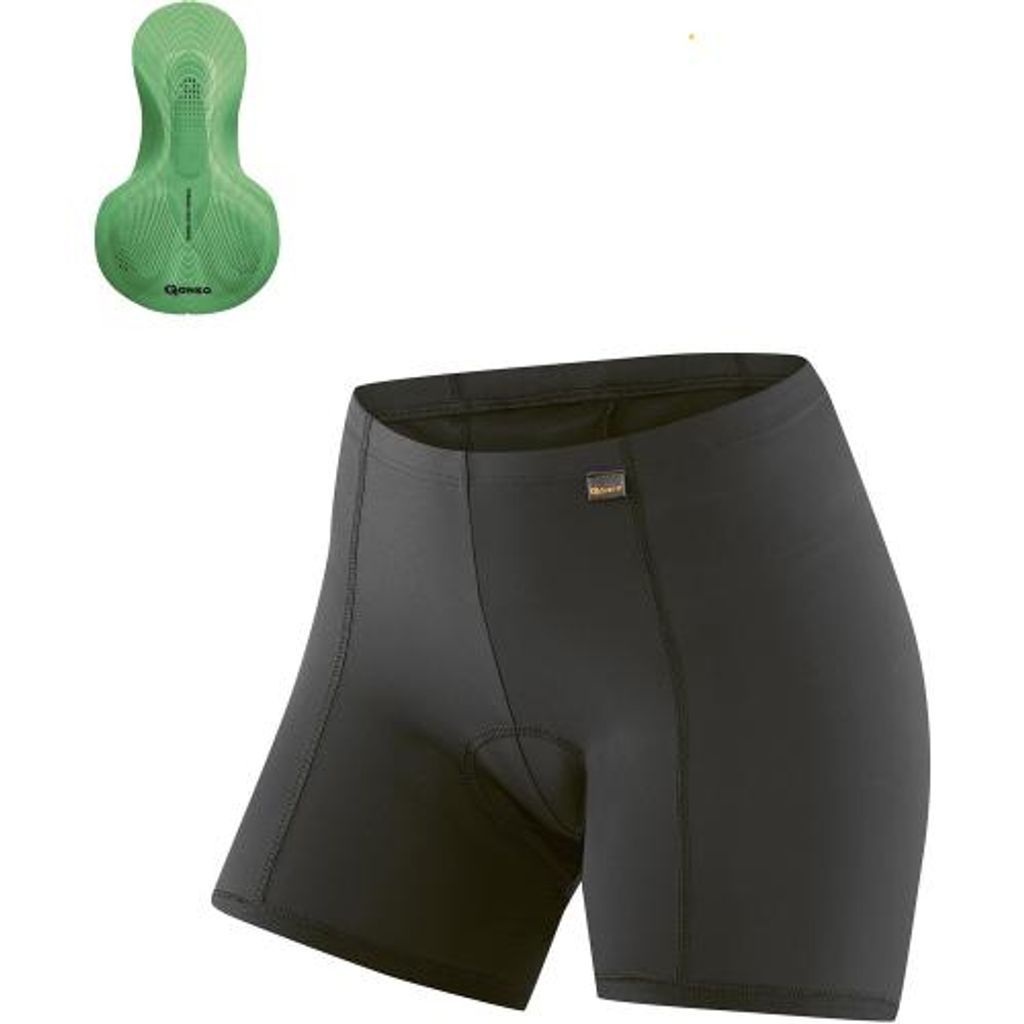 Gonso Damen Bike Unterhose Sitivo Green Damen 9400130 Schwarz 36