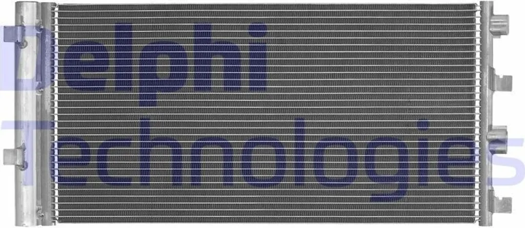 Condenseur Delphi CF20142-12B1 radiateur de clim en aluminium robuste