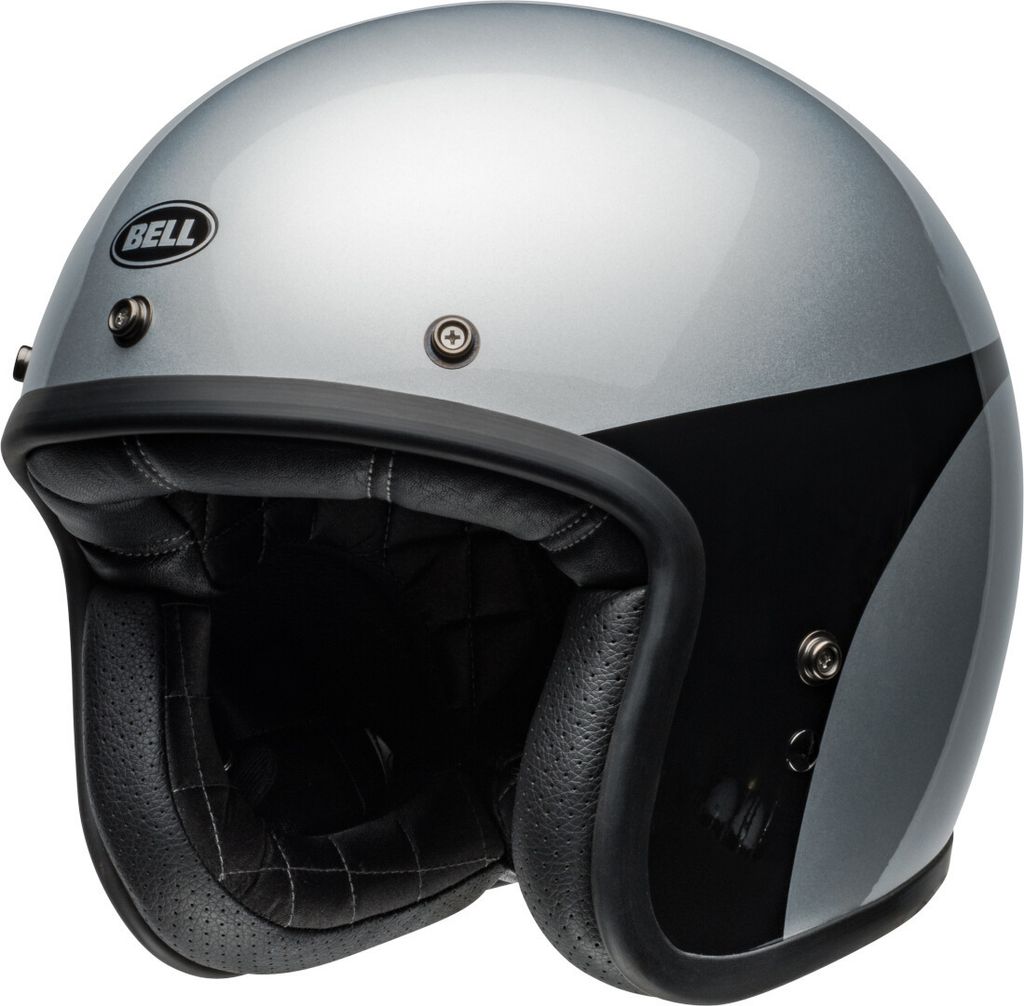 BELL Custom 500 Helm - Podvozek lesklá stříbrná černá Obrázek produktu 