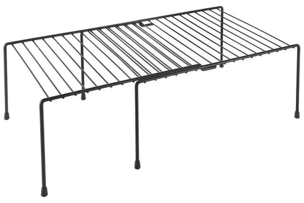 Metaltex küchenschrankregal ausziehbar - Schwarz - Produktbild 