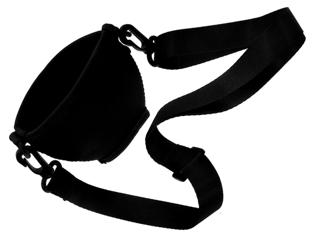 Verstellbarer Umhängeband Weinglashalter mit Neopren Getränkehülle und Wärmedämmung für Weinproben und Festivals