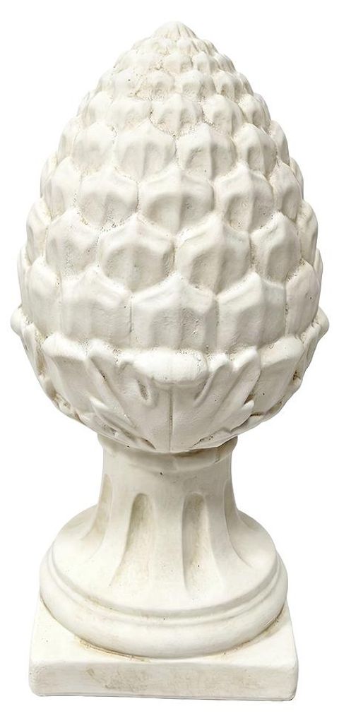 Clayre & Eef decoratief figuur, wit, terracotta Productafbeelding 