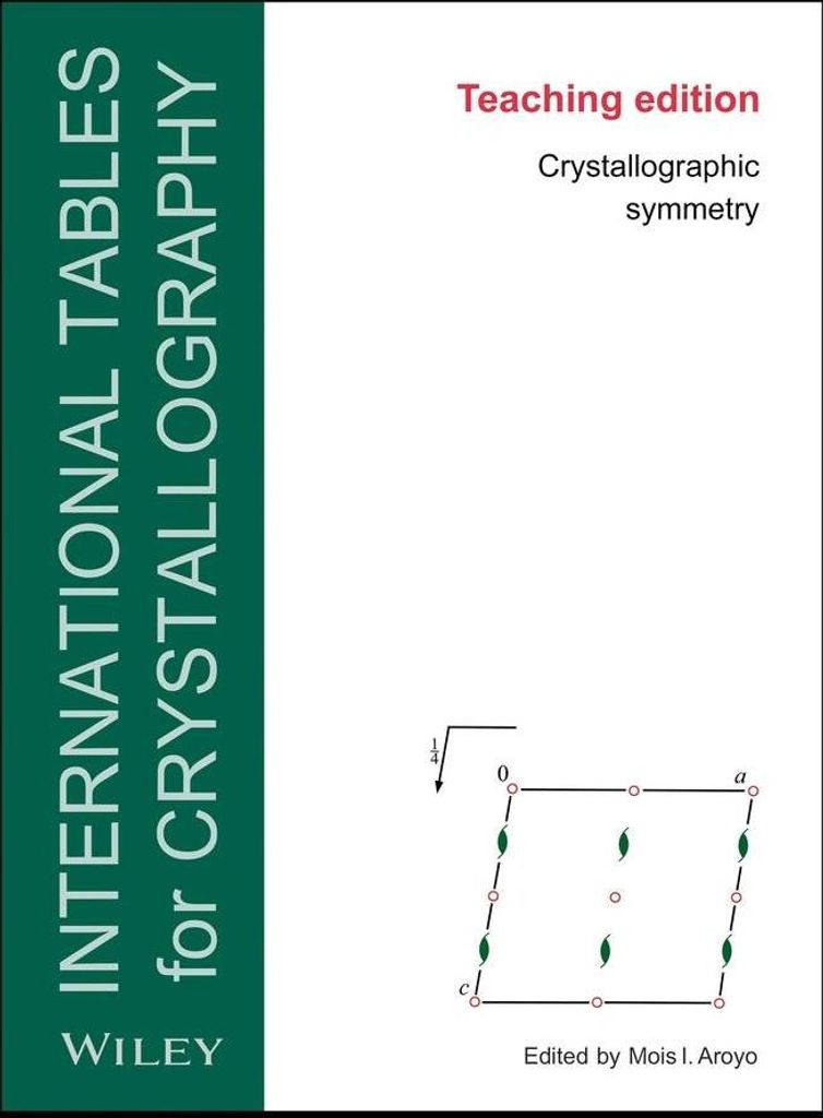 International Tables For Crystallography – Lingua: Inglese