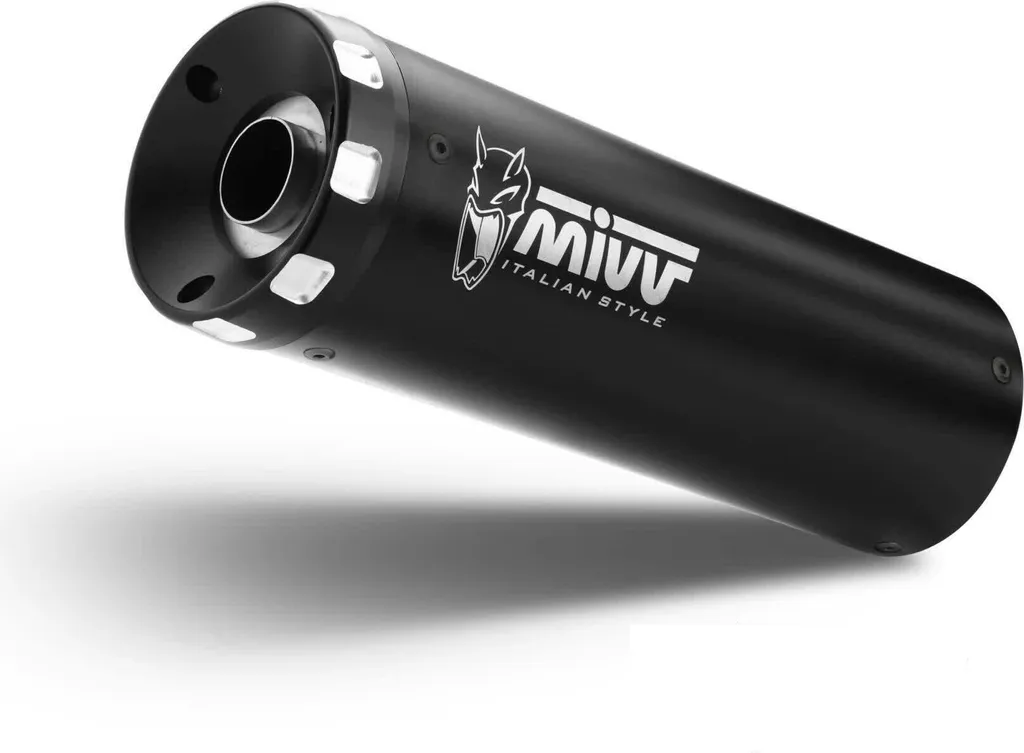 Ligne Mivv Hr-1 Noir pour Yamaha XSR 125 : Système d'Échappement Complet