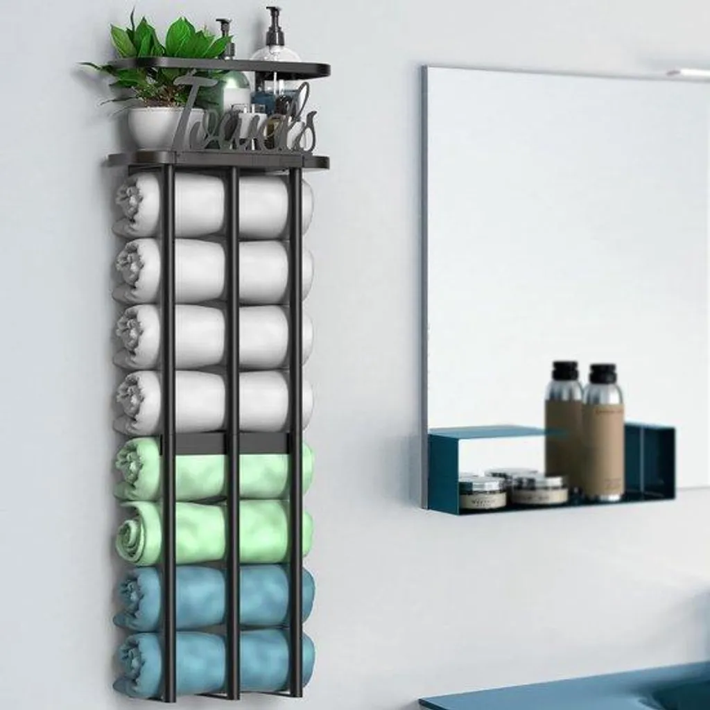 Porte-serviette en acier inox amovible : solidité et design modulable