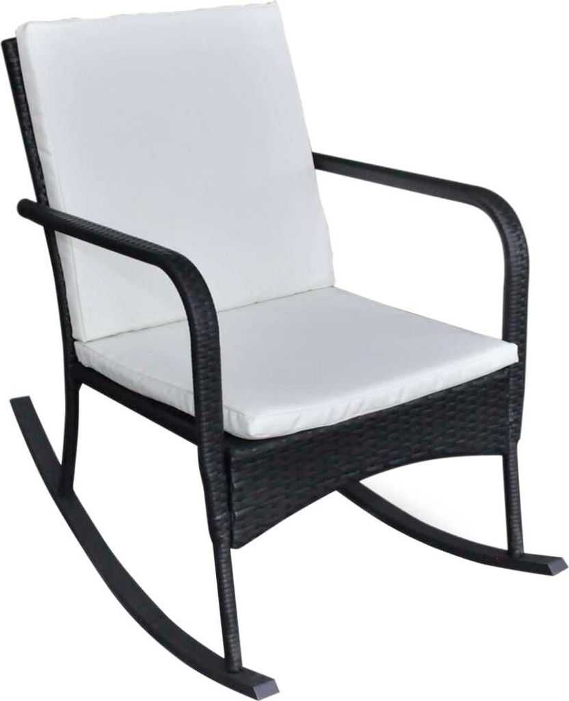 VidaXL 42493, Taras, Obite siedzisko, Technorattan, Stal, Zdjęcie produktu 