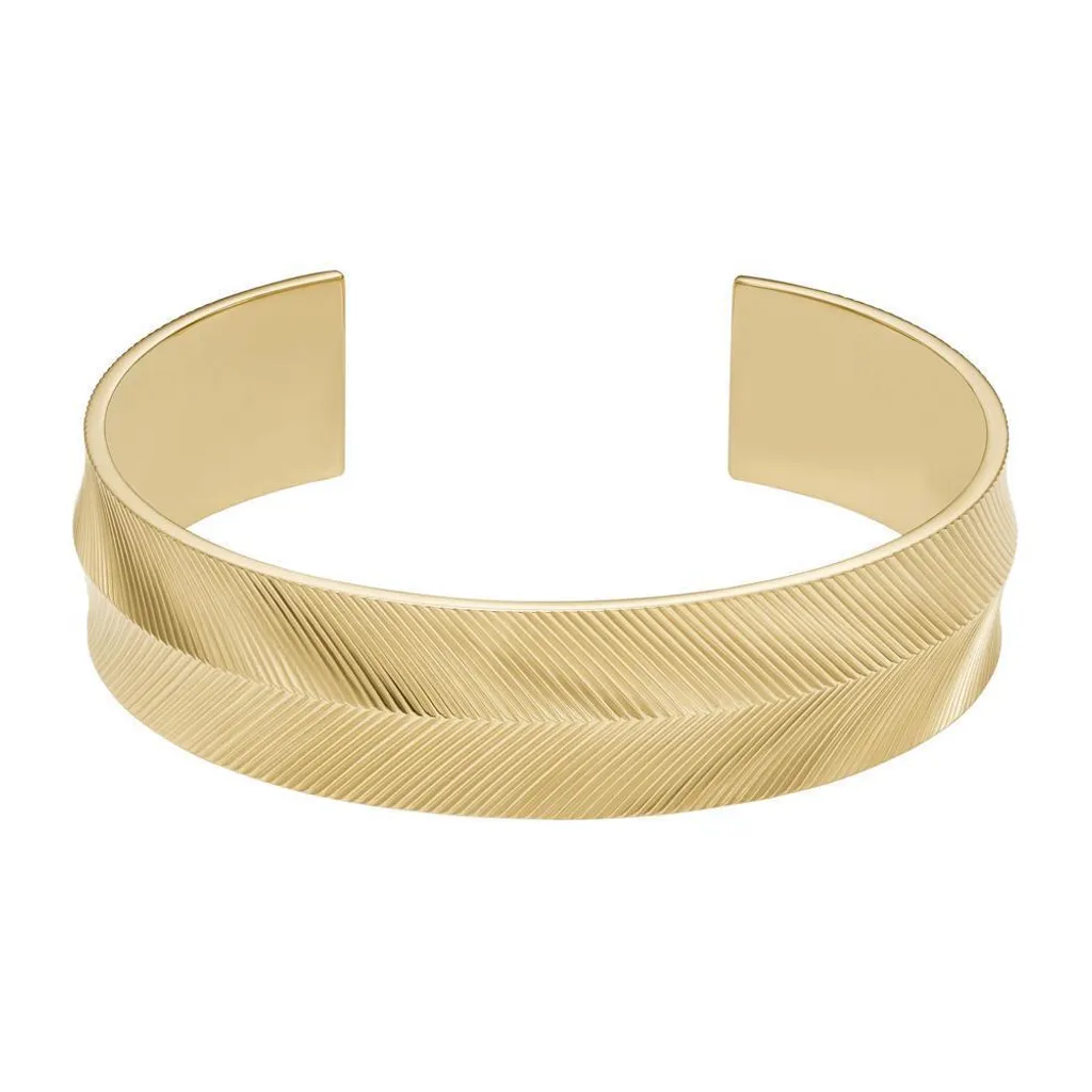 Fossil JF04535710 Bracciale da donna in acciaio inossidabile oro