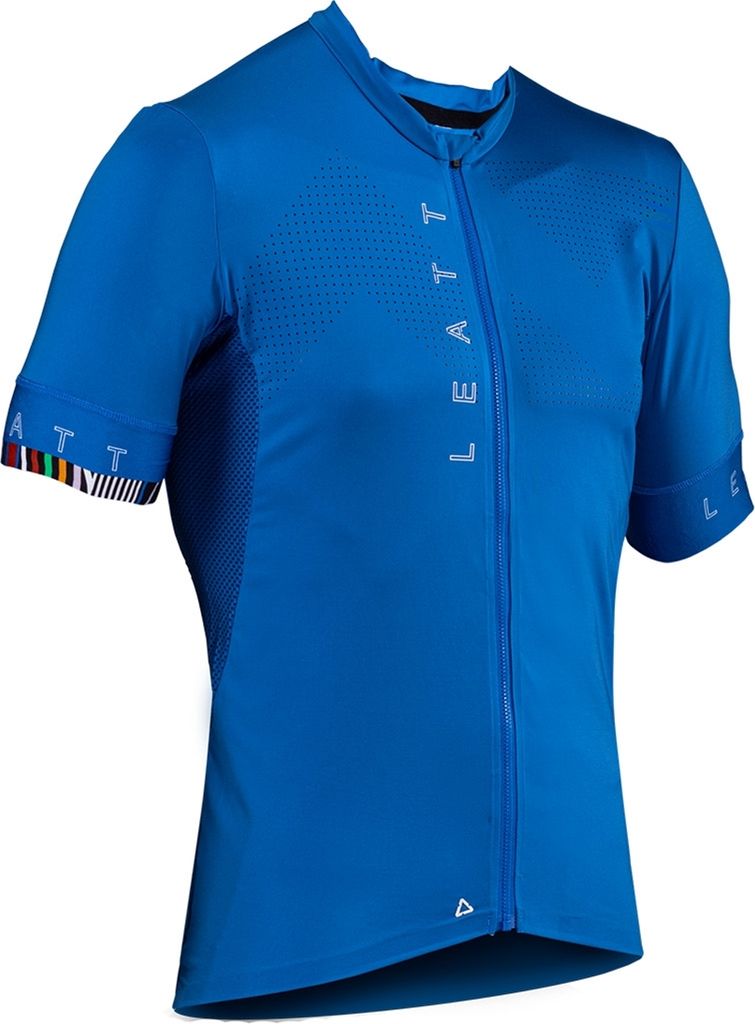 Leatt MTB Endurance 5.0 Short Sleeve Jersey Blue L