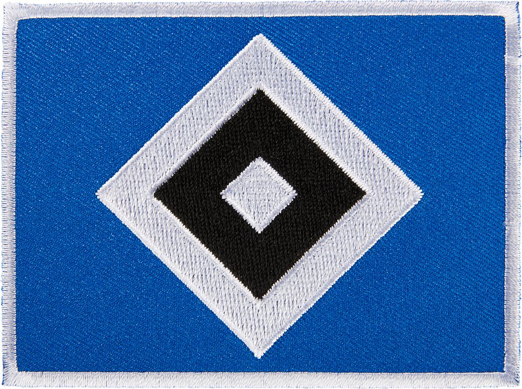 Hamburger SV HSV Aufnäher Raute groß Produktbild 