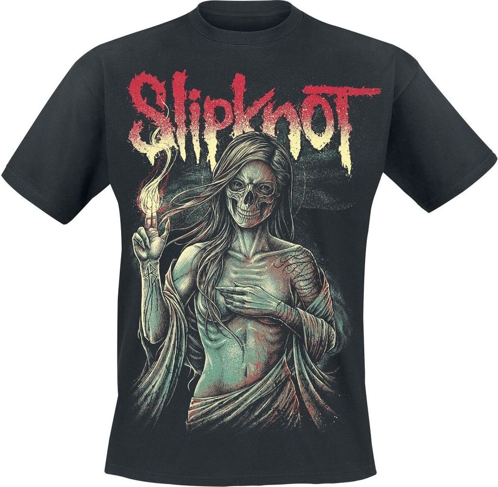 Slipknot T-Shirt Uni Burn Me Away schwarz 5XL
