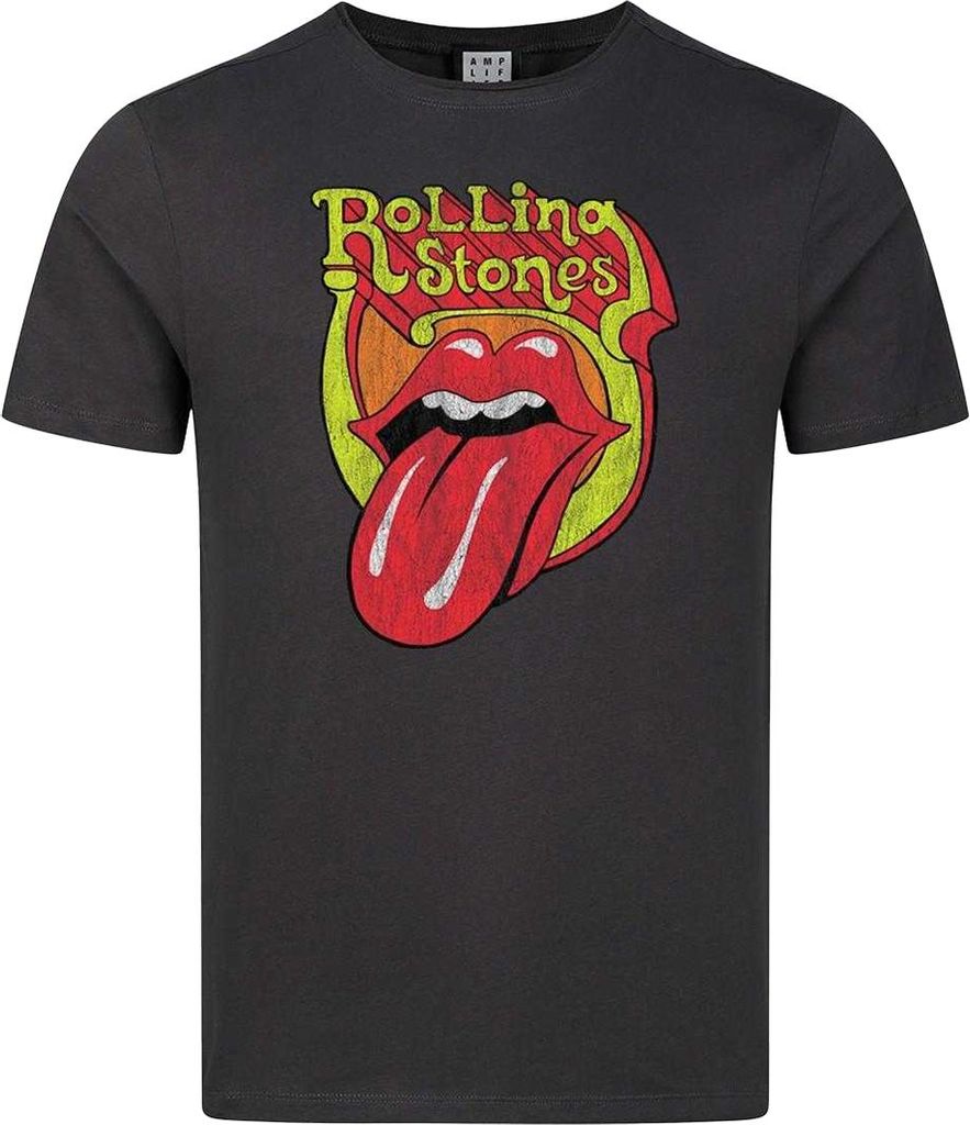 Amplified - "Bootleg Tongue" T-Shirt für Herren/Damen Uni GD4242 (XS) (Holzkohle)