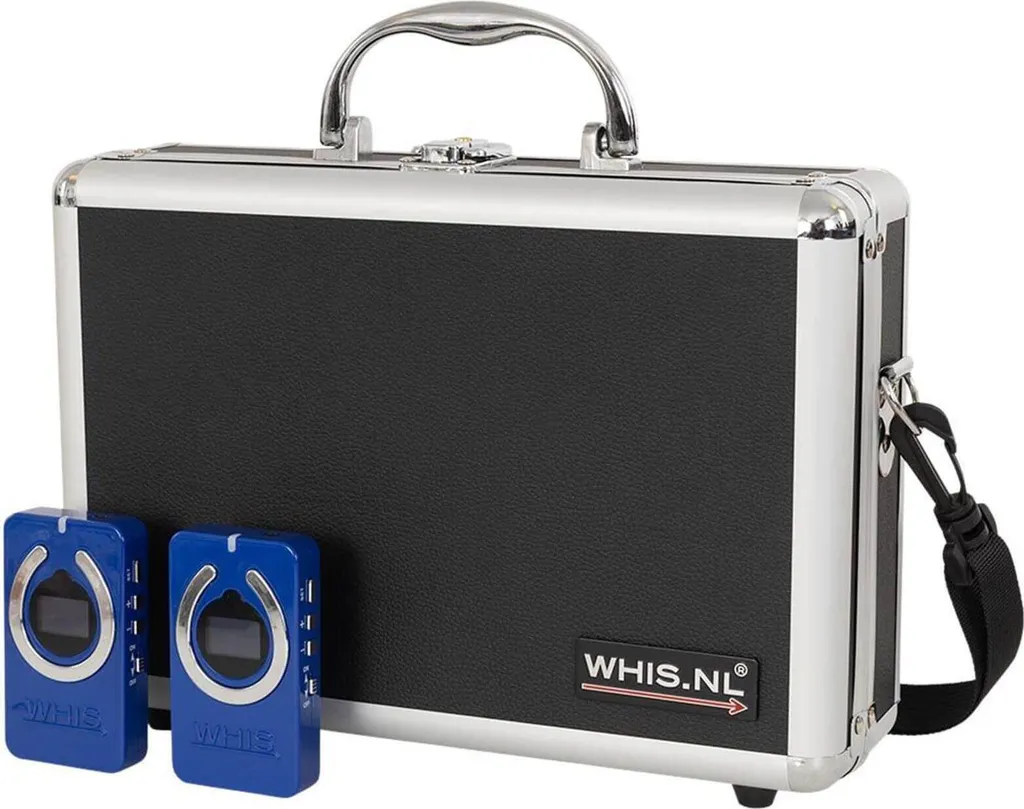 Kit oreillettes WHIS Competition Navy avec transmission audio sans fil