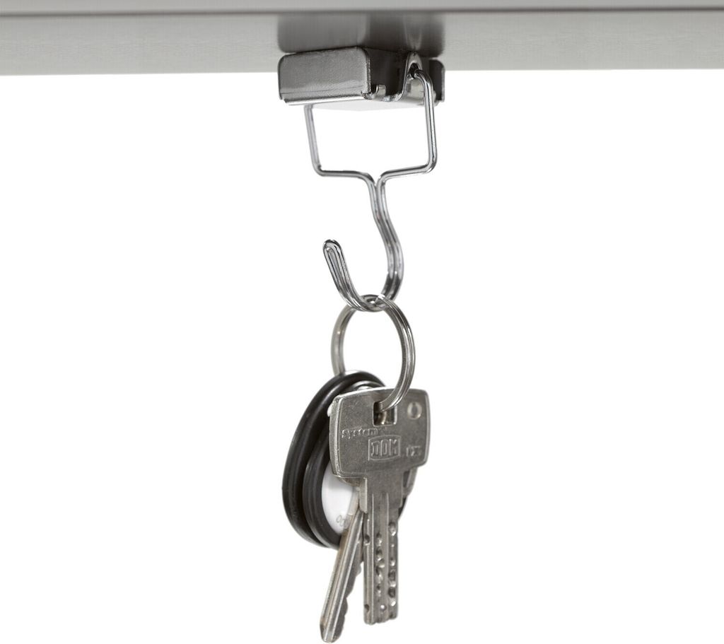 Hakenmagnet silber Produktbild 